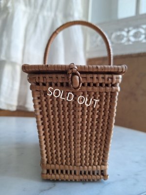 画像11: アンティークドールバスケット