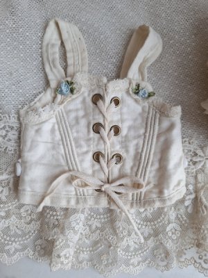 画像2: ロココリボンドールコルセット