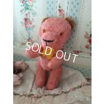 画像: アンティークJPMピンク小さなテディベア