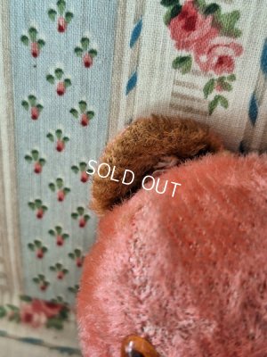 画像5: アンティークJPMピンク小さなテディベア