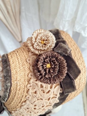 画像2: アンティークドールボネ