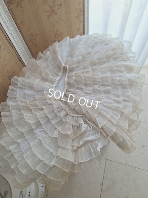 画像3: ティアード・フリルスカート