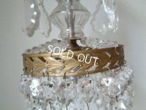 画像5: 一灯ガラスプチシャンデリア