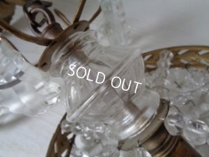 画像6: 一灯ガラスプチシャンデリア