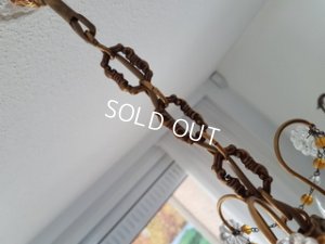 画像10: ティアドロップガラスシャンデリア