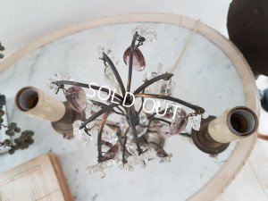 画像7: ガラステーブルシャンデリア