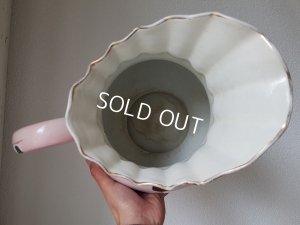 画像5: ホーローアールヌーボー花柄ピッチャー