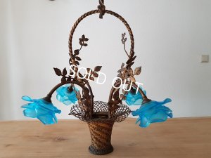 画像17: ローズバスケットシャンデリア