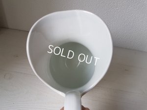 画像6: リュネヴィル白いピッチャーとベイスンセット