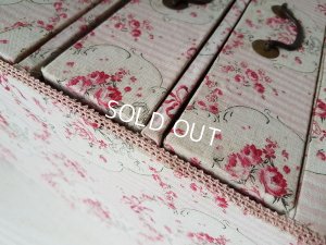 画像10: リボン花柄カルトナージュドロワー