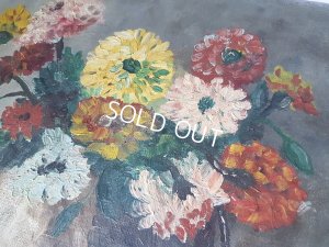 画像3: ダリアの油絵