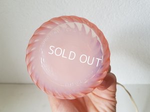 画像12: ピンクオパリンガラステーブルランプ