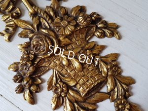 画像7: ブロンズ花かご装飾パーツ