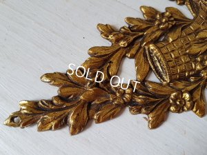 画像8: ブロンズ花かご装飾パーツ