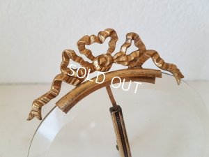 画像8: 厚ガラス丸型リボンフォトスタンド