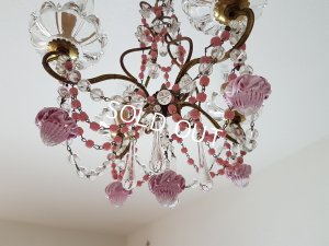 画像11: ムラノガラスシャンデリア