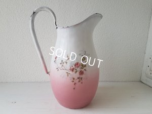 画像16: ホーローローズ柄ピッチャーセット