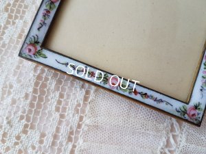 画像3: ローズエナメルフレームフォトスタンド