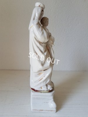 画像13: 陶器製聖母子像