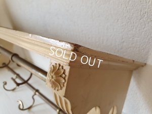 画像3: ルイ16世様式コートフック付シェルフ