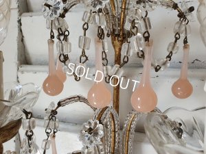 画像3: オパリンガラスウォールシャンデリア