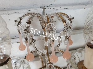 画像6: オパリンガラスウォールシャンデリア