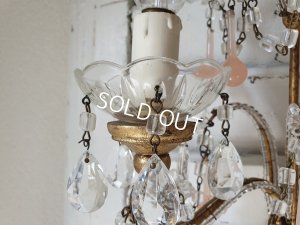 画像7: オパリンガラスウォールシャンデリア