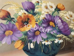 画像4: 花の油絵