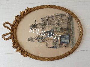 画像11: リボン額付きリトグラフファッション画