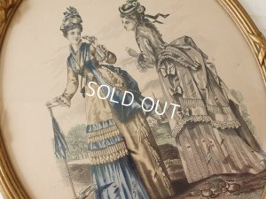 画像3: リボン額付きリトグラフファッション画