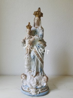 画像15: アンティーク聖母子像