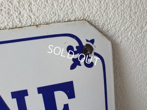 画像4: ホーローCABINE TELEPHONIQUEサインボード