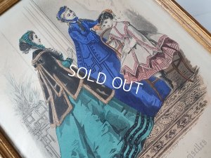 画像2: 額付きフランスモード画