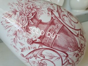 画像2: BF.Bostonローズ柄陶器ピッチャー