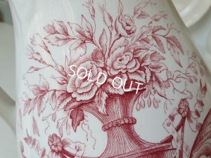 画像3: BF.Bostonローズ柄陶器ピッチャー