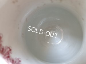 画像11: BF.Bostonローズ柄陶器ピッチャー