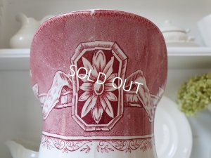 画像9: BF.Bostonローズ柄陶器ピッチャー