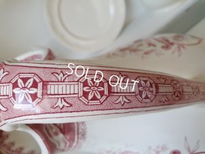 画像10: BF.Bostonローズ柄陶器ピッチャー