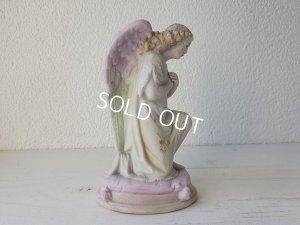 画像9: アンティークビスクエンジェル像