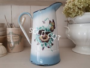 画像10: Japyダブルパンジー柄ピッチャー