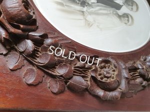 画像7: アンティークリボンと花のレリーフフォトフレーム