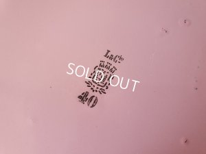 画像13: アンティークピンクホーローピッチャー&ベイスン