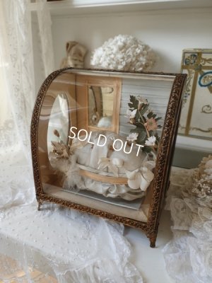 画像2: アンティ―クグローブドマリエガラスケース