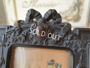 画像2: ナポレオン三世エボナイトフォトスタンド