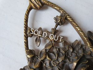 画像4: アンティーク花かご装飾パーツ