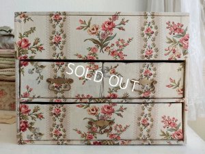 画像2: アンティークカルトナージュドロワー