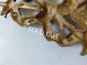 画像11: アンティークローズとリボンの装飾パーツ