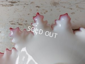 画像10: アンティークオパールセントガラスランプシェード