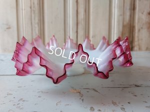 画像8: アンティークオパールセントガラスランプシェード