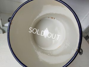 画像11: Japyローズとパンジー柄ホーローペイル